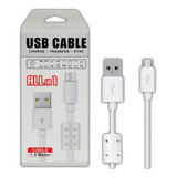 Cabo Usb Para Carregar Controle De Ps4 E Xbox One Com Filtro
