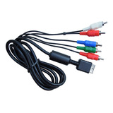 Cabo Video Componente Para Ps2 E Ps3 Alta Definição Rgb
