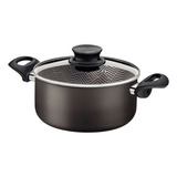 Caçarola Em Alumínio Paris Antiaderente Starflon Max 24cm Chumbo Tramontina
