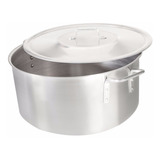 Caçarola Panela Grande Industrial Alumínio Nº 40 - 23 Litros