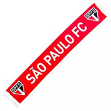 Cachecol Do São Paulo Dupla Face Vermelho - Oficial