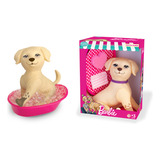 Cachorro Pet Da Barbie Boneco Mattel Banho Banheira Pupee Grande Menina