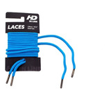 Cadarços Hd Inline Para Patins - Pontas De Metal - Azul