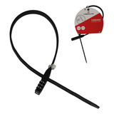 Cadeado Absolute Abracadeira Combolock 560mm Cor Preto
