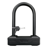 Cadeado Anti-furto U-lock 180x250mm Aço Chaves Bike Absolute Cor Preto