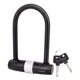 Cadeado Bike Bicicleta U Lock Trava Chave 170x245mm Elleven Cor Preto