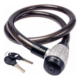 Cadeado Bike Moto 25mmx1,5m Inviktus Espiral C/chave Aço Mtb