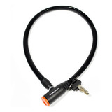 Cadeado C/chave 4x580 Fume P/bicicleta - Maxtrava