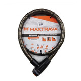 Cadeado Espiral Bike Maxtrava Com Chave 18x120cm - Mxtra0006