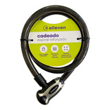 Cadeado Espiral Elleven 1m X 15mm Cor Preto