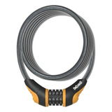 Cadeado Onguard 8169 Com Segredo 120cmx12mm Cor Laranja