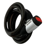 Cadeado Tranca Capacete Espiral Maxtrava 1,5m X 12mm Fumê 
