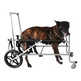 Cadeira Andador 4 Rodas Cão Cachorro Grande Porte 25 A 50kg Cor Preto