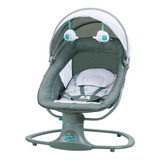 Cadeira De Balanço Para Bebê Mastela Techno Elétrica Verde
