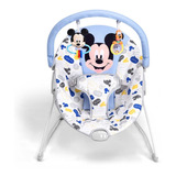 Cadeira De Descanso 0-11kg Mickey Softy Multikids Baby Bb440 Cor Azul