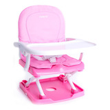 Cadeira De Refeição Portátil Pop Rosa Até 15kg Cosco Kids
