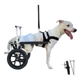 Cadeira De Rodas Cão Cachorro Grande C Roda Grande 15 A 30kg