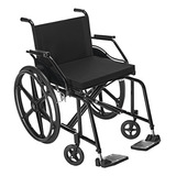 Cadeira De Rodas Confort Liberty Obeso Pneu Maciço - Prolife Cor Preto