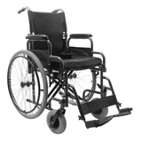 Cadeira De Rodas Dobrável Em Aço 46cm Manual Dellamed D400