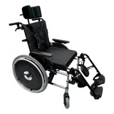 Cadeira De Rodas Ma3r Alumínio Reclinável Prata Ortomobil Cor Prateado 50cm