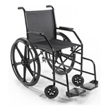 Cadeira De Rodas Pl 001 Pneus Maciços - Prolife Cor Preto