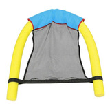 Cadeira Espaguete Macarão Para Piscina Boia Flutuação Hidro Cor Azul