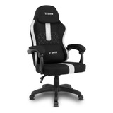 Cadeira Gamer Ergonômica Cor Preto/cinza Tecido Nylon Gt Mercury | Goldentec