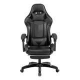 Cadeira Gamer Prizi Canvas - Preta