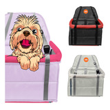 Cadeirinha Assento Pet Carro - Transporte Cão Gato Até 15kg