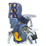 Cadeirinha Bicicleta Cinza Traseira Suporte Engate Rapido