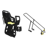 Cadeirinha Bicicleta Traseira Bagageiro Garupa Aro 26 E 29 Cor Preto