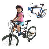 Cadeirinha Infantil Bicicleta Bike Dianteira Assento Frontal Conecta Kids Preto