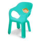 Cadeirinha Infantil Kids Coral Macaquinho Xplast
