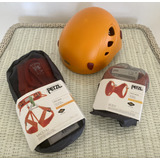 Cadeirinha Peitoral Capacete Escalada Petzl Infantil