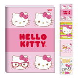 Caderno Brochura Grande Capa Dura 1 Mat 80fls Hello Kitty