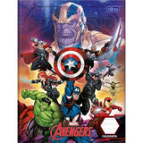 Caderno Caligrafia C/d Avengers Tilibra Capa Sortida
