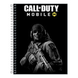 Caderno Call Of Duty Capa Dura 80 Folhas 1 Matéria