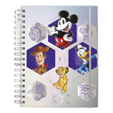Caderno Dac Disney Disney 100 Anos 80 Folhas Unidade X 1 Mickey E Amigos