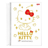 Caderno Hello Kitty 50 Anos Lançamento 2024 1 Matéria Luxo