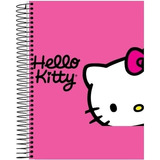 Caderno Hello Kitty Capa Dura 20 Matérias 320 Fls