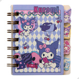 Caderno Infantil Menina Turma Hello Kitty My Melody Kuromi