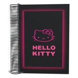 Caderno Personalizado Hello Kitty 20 Matérias Capa Dura