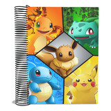 Caderno Pokemon 1 Matéria 96 Fls Personalizado