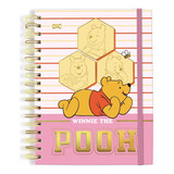 Caderno Smart Colegial Disney Ursinho Pooh C/fls Tira E Põe