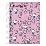 Caderno Universitário Hello Kitty 1 Matéria - Jandaia