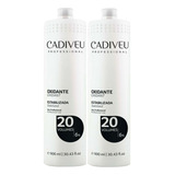Cadiveu Água Oxigenada Ox 20 Volumes 2 Unidades - 900ml