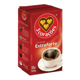 Café Torrado E Moído A Vácuo Extraforte Pacote 500g 3 Corações