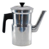 Cafeteira Bule Leite Chá Grande Em Aluminio N 2 - 1,5 Litros Cor Prateado