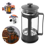 Cafeteira Prensa Francesa Café Filtro Inox 600 Ml Preta