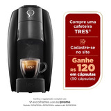 Cafeteira Três Corações Espresso Lov Preto Brilhante 220v